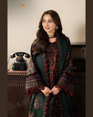 3Pcs Women Unstitched suit