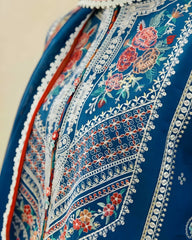 3 Pcs Women's Unstitched Embroidered Suit