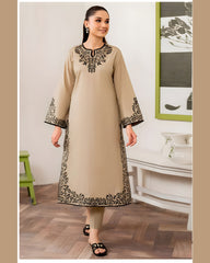 DHANAK Shirt Front HEAVY  Embroidery 2pic